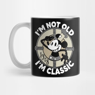 Steamboat Willie. I'm Not Old I'm Classic Mug